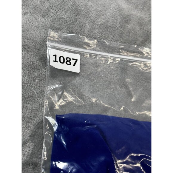 IZ Byer Women’s Large Blue Ruffle Sleeveless Blouse Tank Top Dressy Casual - Picture 11 of 11